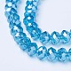 Electroplate Glass Beads Strands US-EGLA-A034-T6mm-A13-3