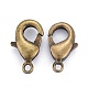 Brass Lobster Claw Clasps US-KK-901-AB-NF-3
