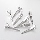 Platinum Plated Jewelry DIY Iron Alligator Hair Clip Findings US-X-E524Y-1