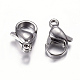 304 Stainless Steel Lobster Claw Clasps US-X-STAS-G035-B-1