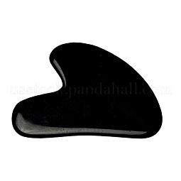 Natural Black Obsidian Gua Sha Boards US-G-J306-03C