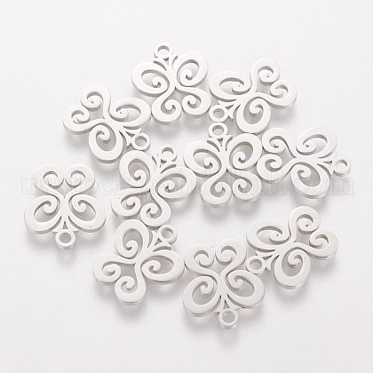 304 Stainless Steel Charms US-STAS-Q201-T195-1