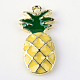 Pineapple Alloy Enamel Pendants US-X-ENAM-Q033-17-2