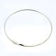 Brass Choker Collar Necklace Making US-X-BJEW-F132-02S-1