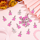 PandaHall EliteOctober Breast Cancer Pink Awareness Ribbon US-ENAM-PH0001-02-4