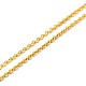 Fashionable 304 Stainless Steel Cable Chain Necklace Making US-STAS-A028-N081G-2