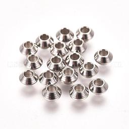 304 Stainless Steel Spacer Beads US-STAS-M252-04