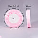 Breast Cancer Pink Awareness Ribbon Making Materials Sheer Organza Ribbon US-RS20mmY043-3