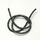 Non-Magnetic Synthetic Hematite Beads Strands US-G-E085-4x2mm-1-2