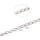 Electroplate Brass Drop Twisted Chains Curb Chains US-CHC-PH0002-02S-2