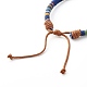 Ethnic Cord Anklet for Girl Women US-AJEW-AN00449-7