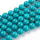 Natural Magnesite Beads Strands US-TURQ-L019-8mm-01-1