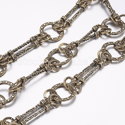 Handmade Alloy Chains US-LCHA-96-AB-1