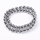 8MM Grade A Round Non-Magnetic Synthetic Hematite Beads Strands US-X-G-S096-8mm-3-2