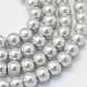 Baking Painted Glass Pearl Bead Strands US-HY-Q003-3mm-62-1