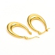 Brass Hoop Earrings US-EJEW-F250-02-G-3