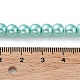 Baking Painted Pearlized Glass Pearl Round Bead Strands US-HY-Q003-6mm-32-4