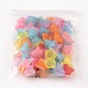 Mixed Color Frosted Acrylic Beads US-X-PL692-5