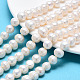 Natural Cultured Freshwater Pearl Beads Strands US-SPPA007Y-1-1
