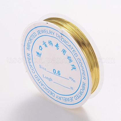 Round Copper Jewelry Wire US-CW0.6mm007-1