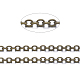 Brass Cable Chains US-CHC027Y-AB-1