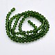Faceted Bicone Glass Beads Strands US-EGLA-P017-4mm-11-2