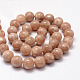 Natural Sunstone Beads Strands US-G-F364-11-8mm-2