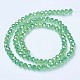 Electroplate Glass Beads Strands US-EGLA-A034-T6mm-B11-2