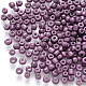 6/0 Baking Paint Glass Round Seed Beads US-SEED-S036-01C-18-1
