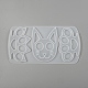 Cat & Paw Shape Self Defense Keychain Silicone Molds US-DIY-P006-30-3