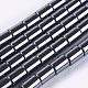 Non-magnetic Synthetic Hematite Beads Strands US-G-S091-8x6mm-1