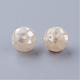 Natural White Shell Beads US-SSHEL-Q298-16mm-08-2