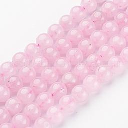 Natural Rose Quartz Beads Strands US-GSR034