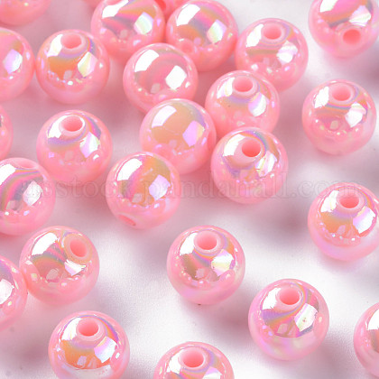 Opaque Acrylic Beads US-MACR-S370-D10mm-A01-1