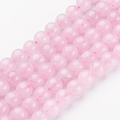 Natural Rose Quartz Beads Strands US-GSR034-1