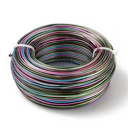 5 Segment Colors Round Aluminum Craft Wire US-AW-E002-2mm-B04-1