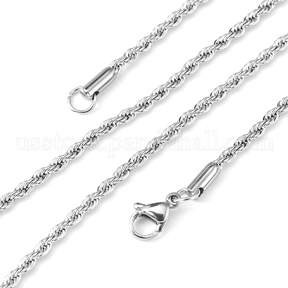 304 Stainless Steel Necklaces US-NJEW-H005-1
