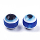 Evil Eye Resin Beads&nbsp;US-X-RESI-R140-8mm-01-2