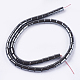 Non-magnetic Synthetic Hematite Beads Strands US-G-S091-8x6mm-2