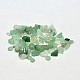 Natural Green Aventurine Chip Beads US-G-O103-02-1