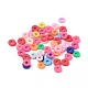 Eco-Friendly Handmade Polymer Clay Beads US-CLAY-R067-4.0mm-M1-4