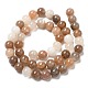 Natural Multi-Moonstone Beads Strands US-G-J157-8mm-06-3