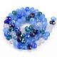 Electroplate Glass Beads Strands US-EGLA-S194-18A-2