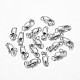 Platinum Plated Brass Lobster Claw Clasps for Jewelry Making US-X-KK-KK802-P-1