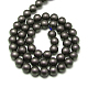 Frosted Non-magnetic Synthetic Hematite Round Bead Strands&nbsp;US-G-J344-6mm-2