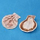 Natural Scallop Shell Beads US-BSHE-S108-2
