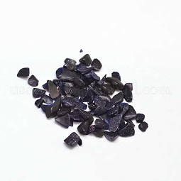 Synthetic Blue Goldstone Beads US-G-L453-09