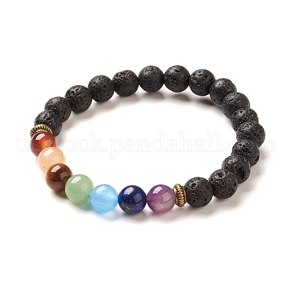 Yoga Chakra Jewelry US-BJEW-G554-02D-1