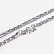 Stainless Steel Twisted Necklaces US-NJEW-K057-02P-2
