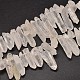 Natural Quartz Crystal Beads Strands US-G-A142-06E-1